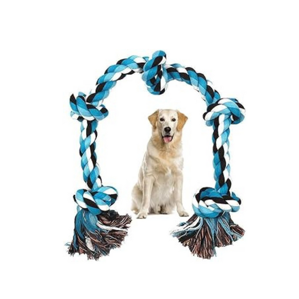 PETZ COTTON ROPE TOY HANDLE WIT