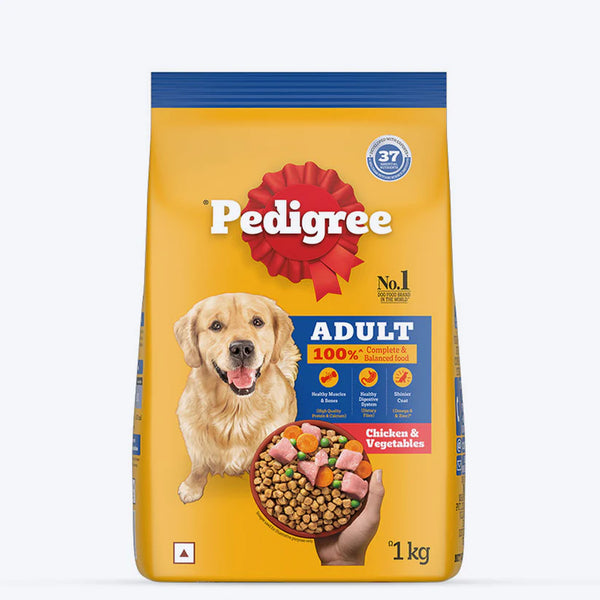 Pedigree Chicken and Vegetables Adult Dog Dry Food