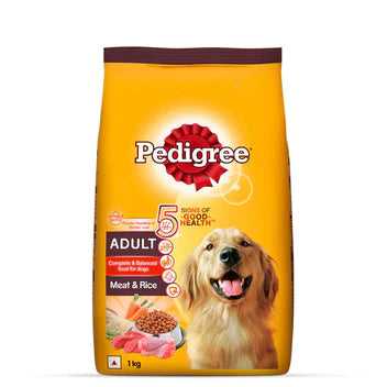 Pedigree Meat & Rice Adult Dog Dry Food