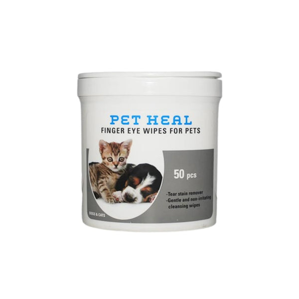 Pet Heal - Finger Ear Wipes for Pets