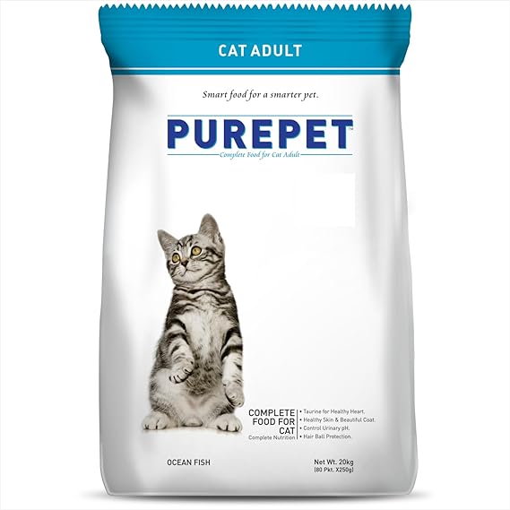 Purepet Ocean Fish Adult Cat Dry Food