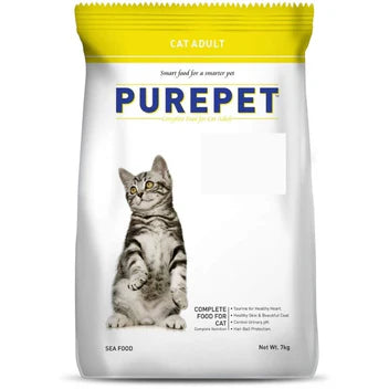 Purepet Seafood Adult Cat Dry Food