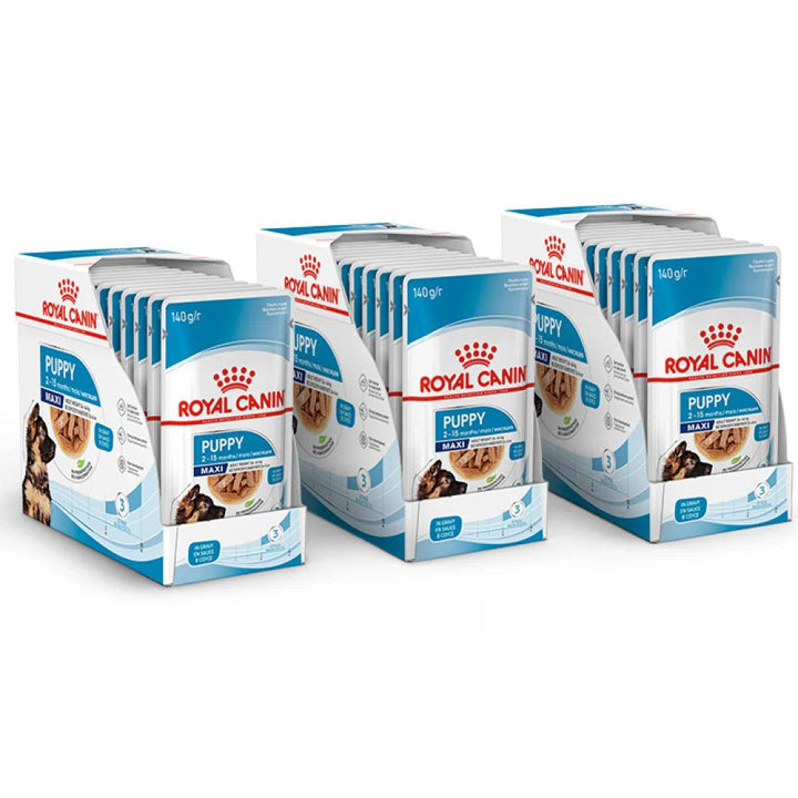 Royal Canin Maxi Puppy Dog Wet Food - Waggly