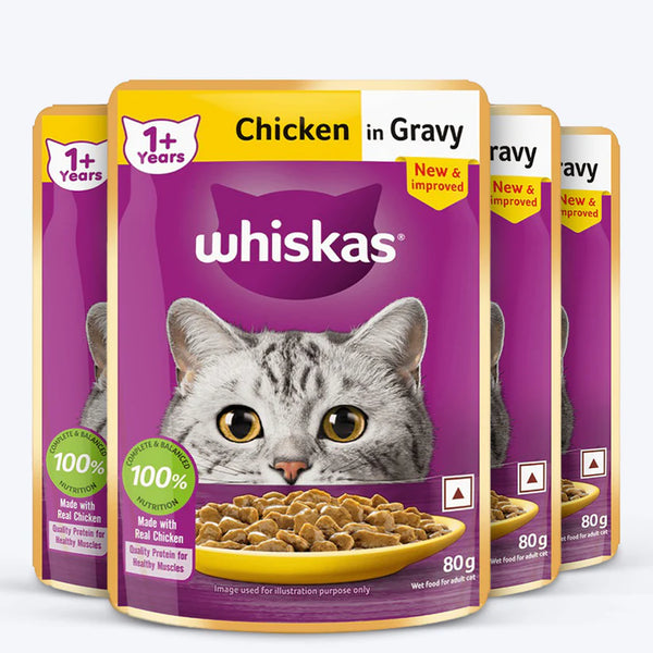 Whiskas Chicken in Gravy Adult Cat Wet Food