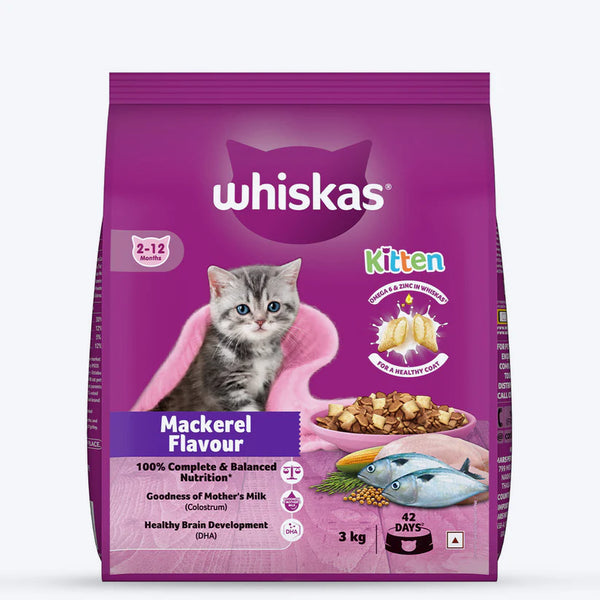 Whiskas Mackerel Flavour Kitten (2 to 12 months)Cat Dry Food