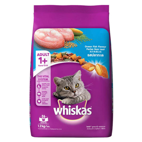 Whiskas Ocean Fish Flavour Adult Cat Dry Food