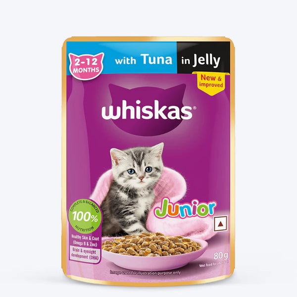 Whiskas Tuna in Jelly Kitten Cat Wet Food