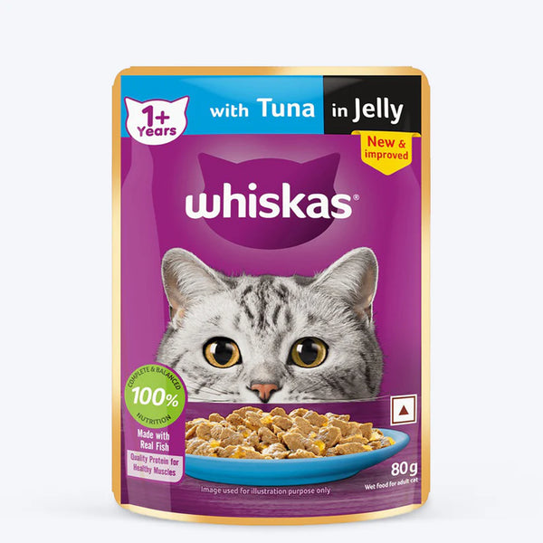 Whiskas Tuna in Jelly Meal Adult Cat Wet Food